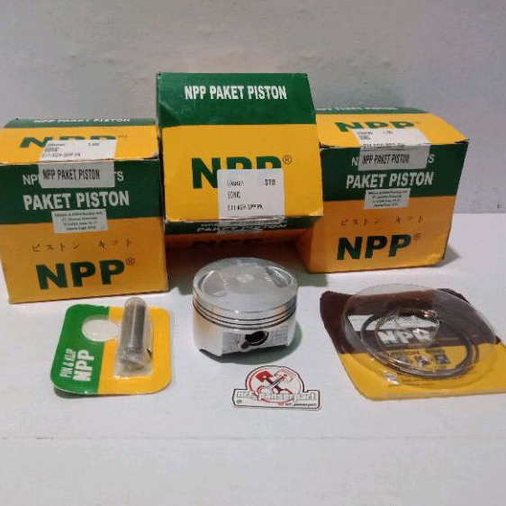 PISTON KIT/SEHER SET RING HONDA SONIC CS 1 CS1 /CS-1 OVER SIZE/OS STANDAR 25/50/75/100 (58/58,25/58,