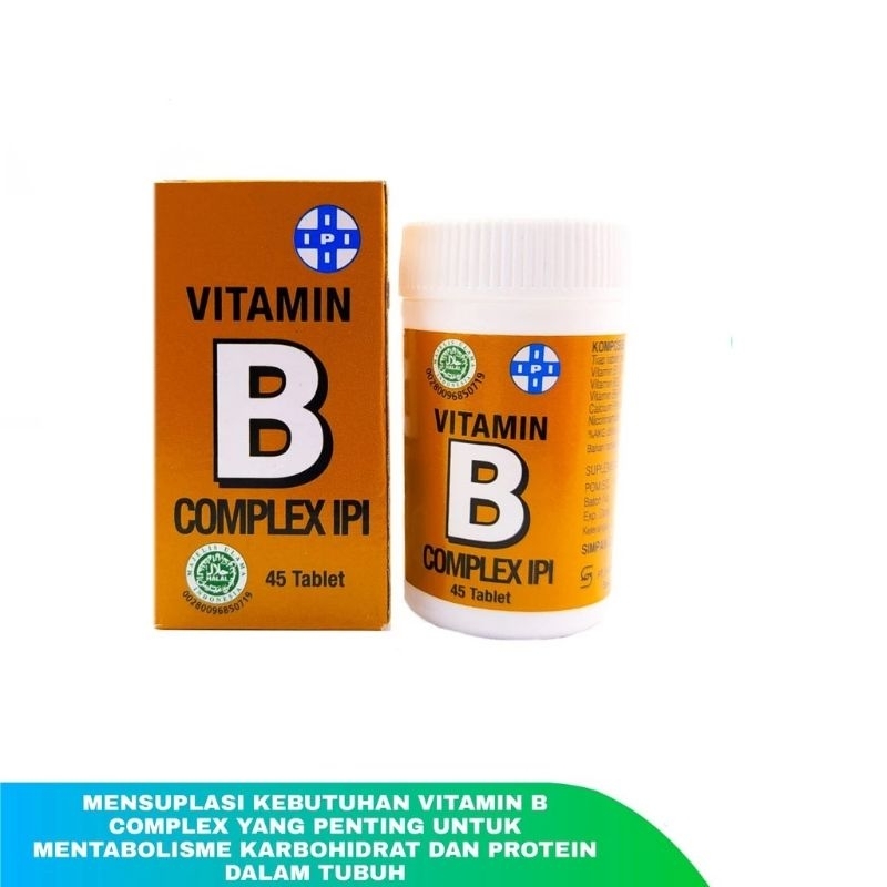 Vitamin B Complex IPI isi 45 tablet | IPI Vitamin B Complex