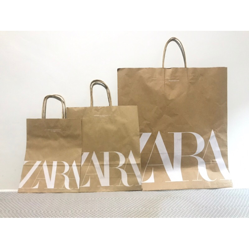 

PAPER BAG (ZARA)original store Beli 10 gratis 2