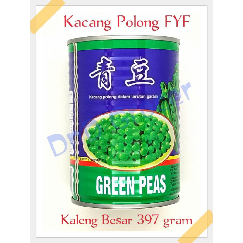 

Kacang Polong Kaleng FYF 396gram