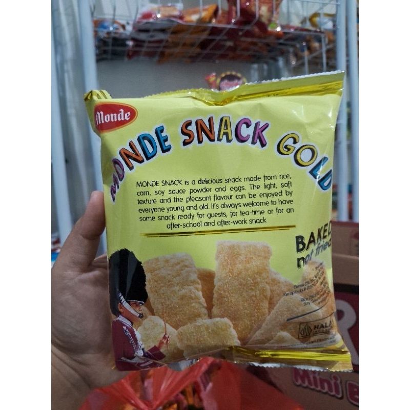 

Monde Snack Gold (BAKED not fried) 30gr