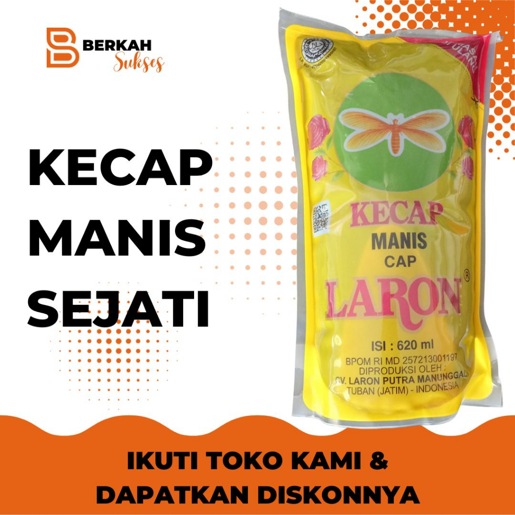 

Kecap Manis Cap Laron 620ml