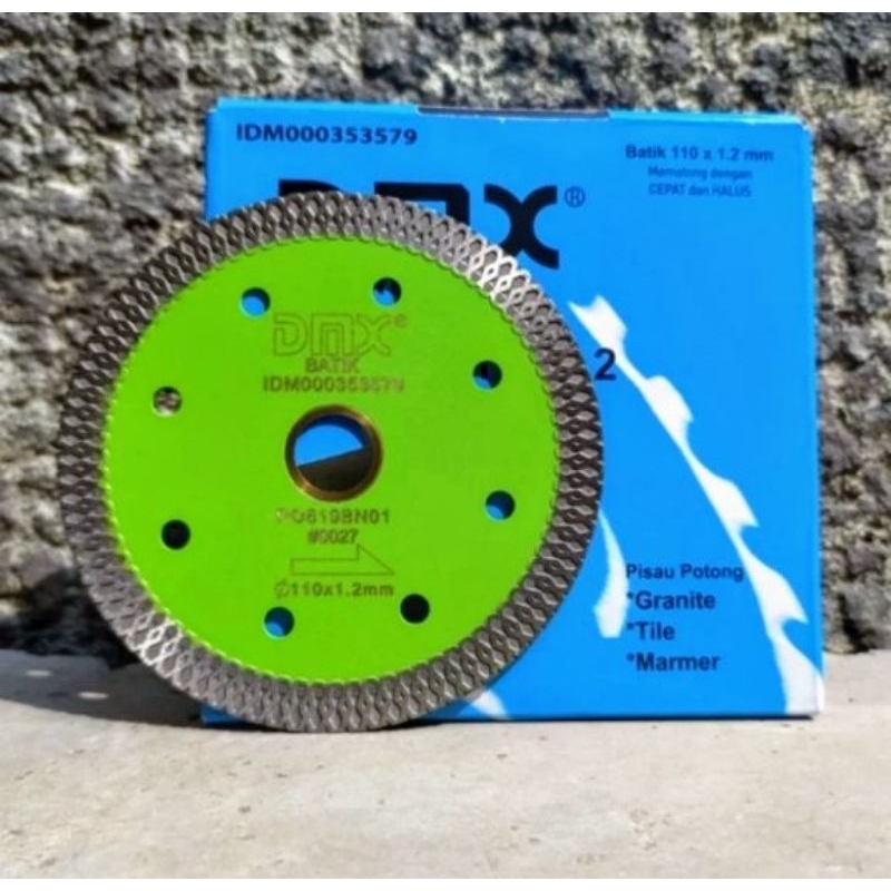 mata pisau potong DMX BATIK 4 inch/ PISAU POTONG KERAMIK GRANIT MARMER.