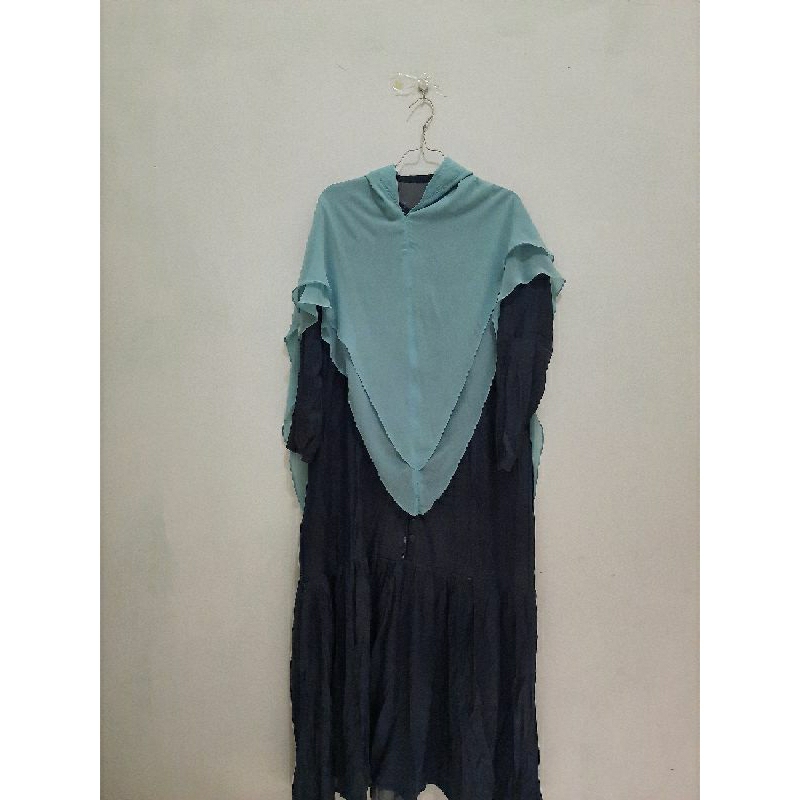 preloved set gamis syari