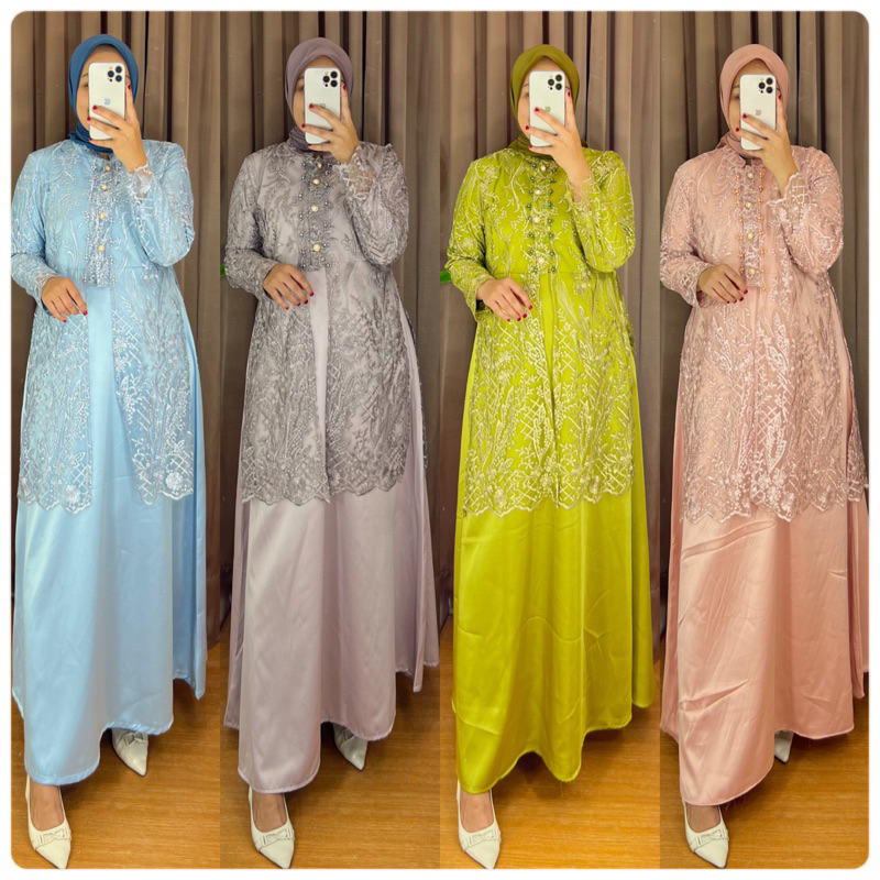 Gamis Tile Outer Satin