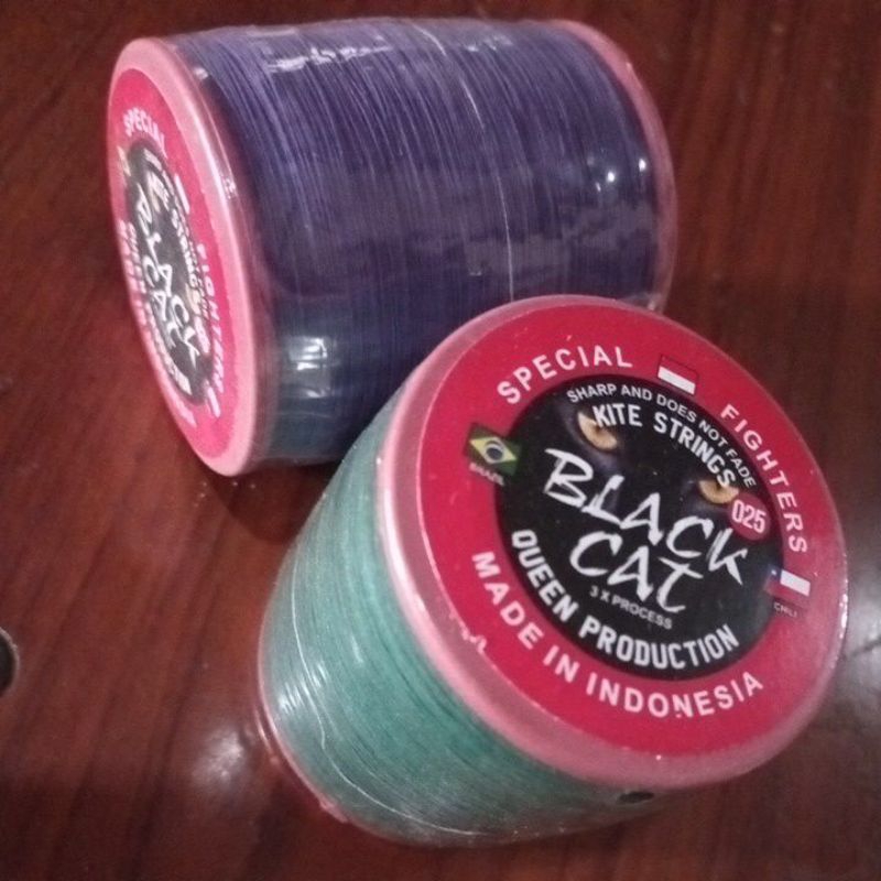 gelasan black cat benang aduan sambitan layangan