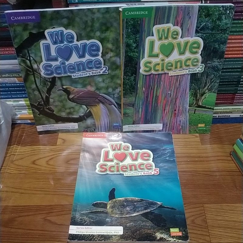 Cambridge We Love Science Students Book 1,2,3,4,5,6