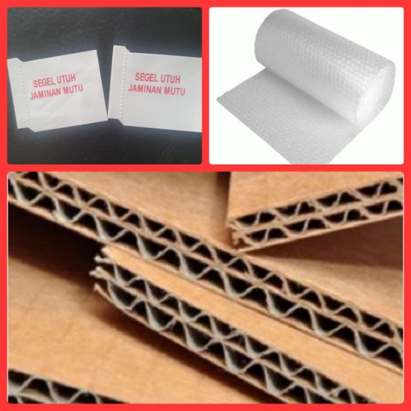 

TAMBAHAN - SEGEL / BUBBLE, WARP DUS / SWITCH PRODUK (GARANSI PAKET RUSAK, BOCOR)