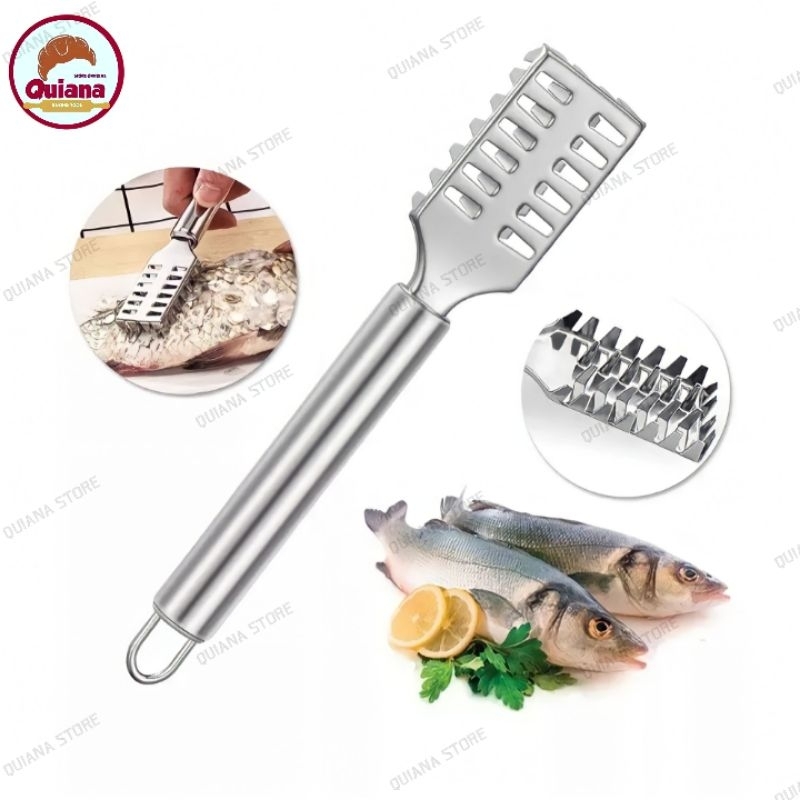 

FISH SKIN SCALE | Pengupas sisik ikan | Pembersih sisik ikan