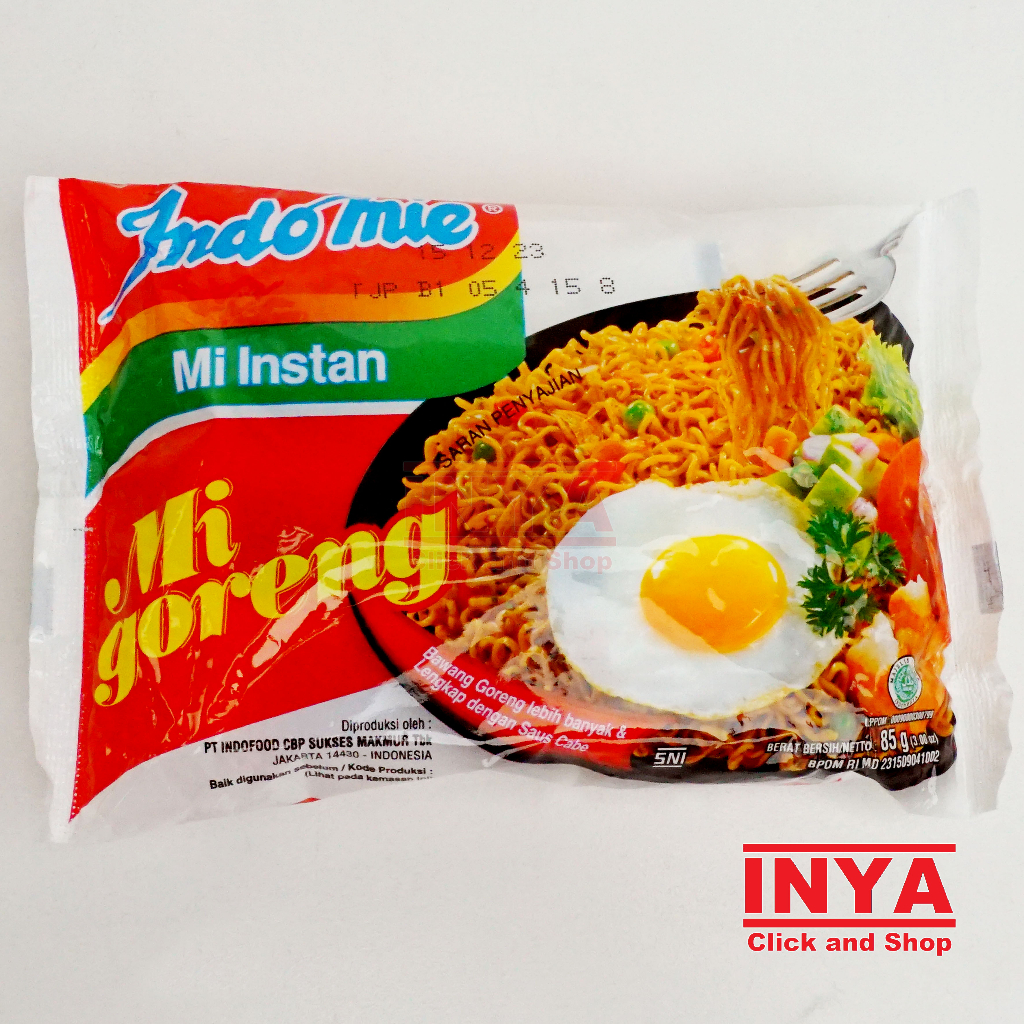 

Indomie Mi Goreng 85gr - Intsant Noodles