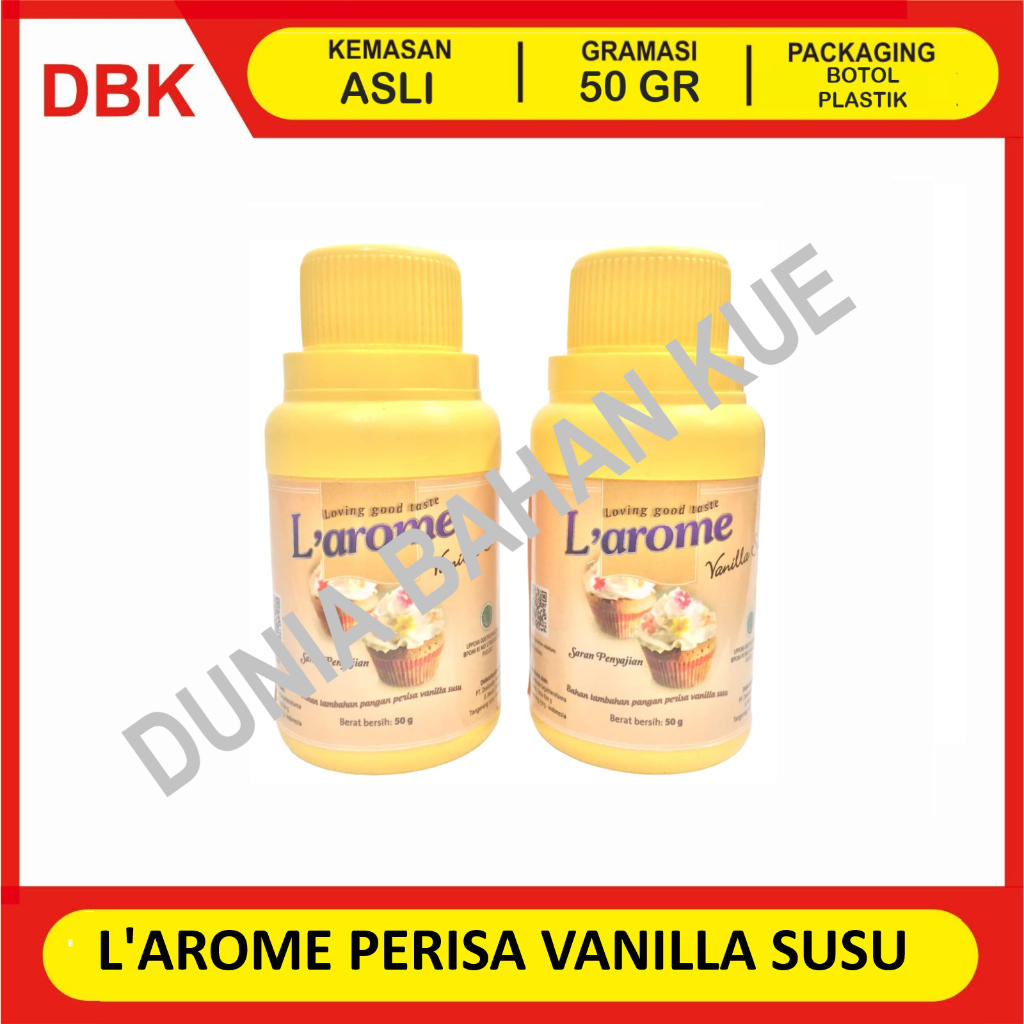 

L'AROME PERISA VANILLA SUSU BUBUK 50 GR / LAROME VANILLA MILK POWDER