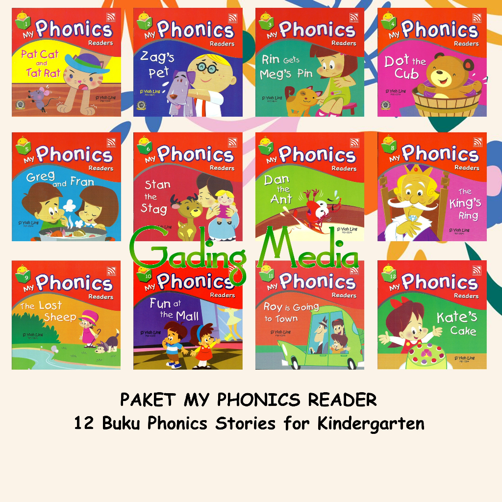 

PAKET My Phonics Reader (Phonics Stories) 12 BUKU