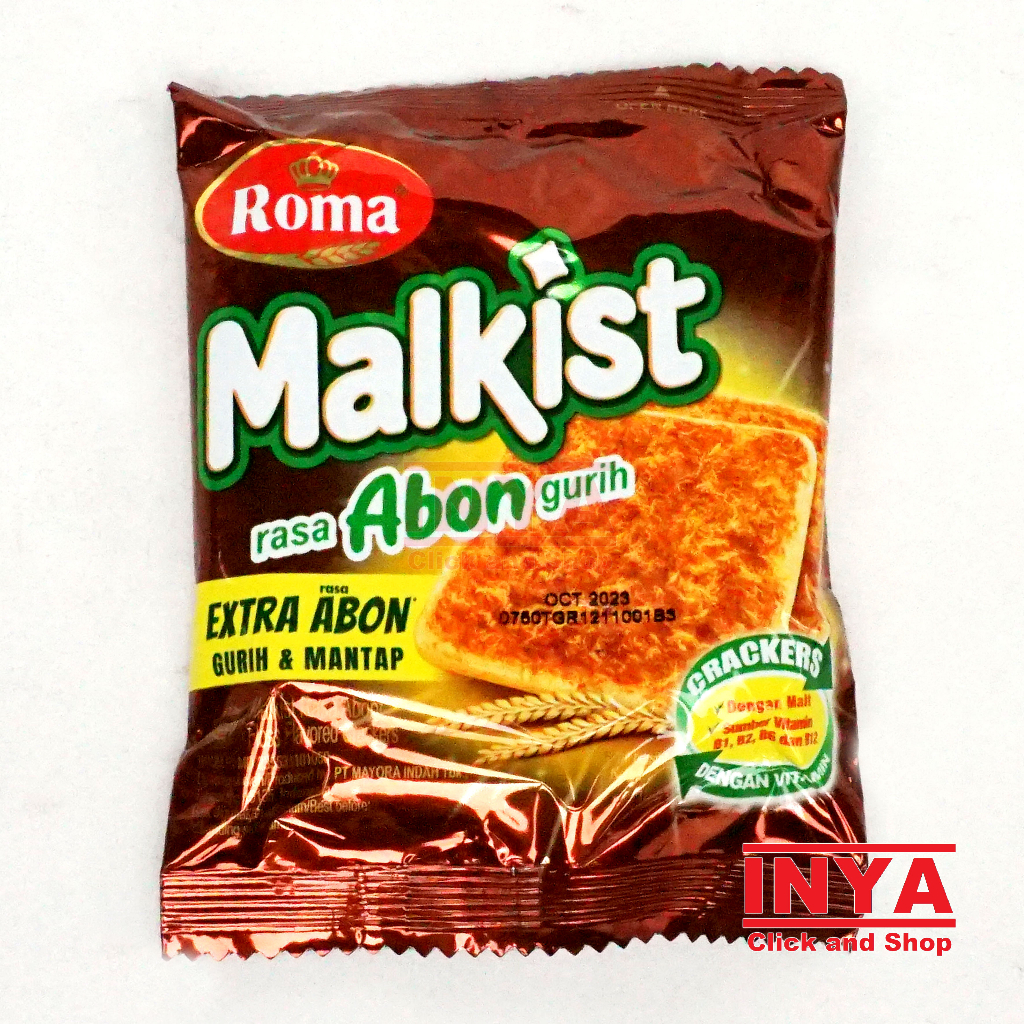 

Roma Malkist Rasa Abon Gurih & Mantap 18gr Sachet - Biscuits