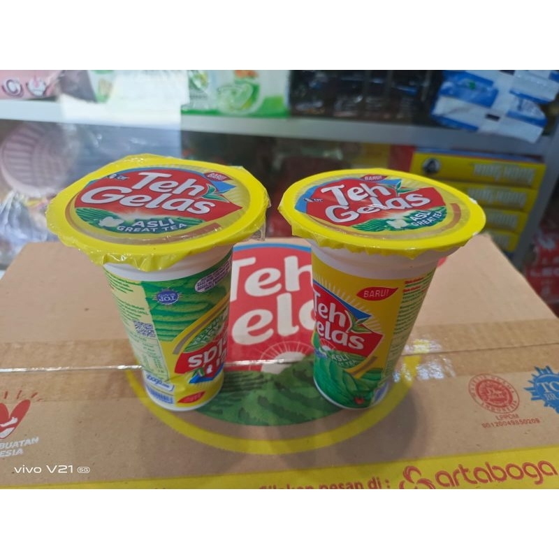 

Minuman Cup Teh Gelas( 1 Karton Isi 24 Pcs)