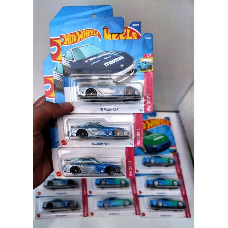 HOTWHEELS RX 7 MAZDA RX7 FALKEN HW DRIFT