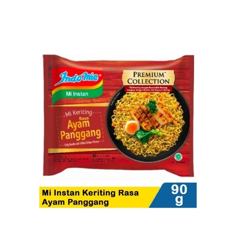 

Indomie Mi Instan Keriting Ayam Panggang90G