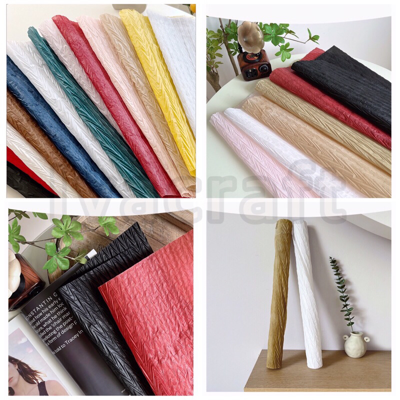 

pleated kertas tisu bunga untuk hiasan bunga buket