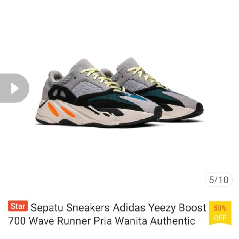Sepatu Pria Sneakers Adidas Yeezy Original