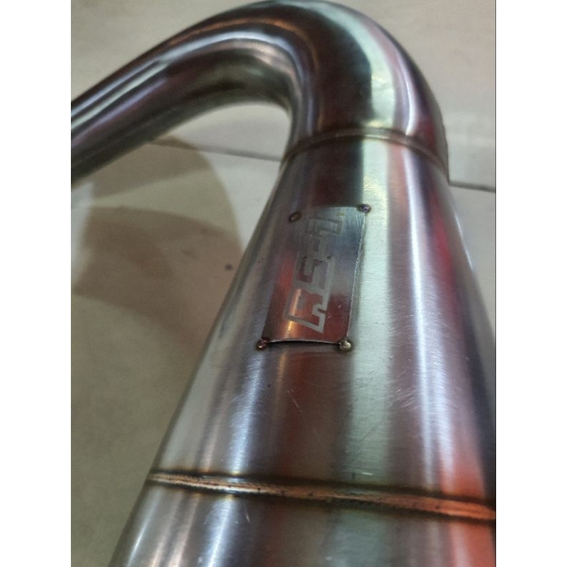 Knalpot RS1 ukuran perut 42 Ninja RR step std