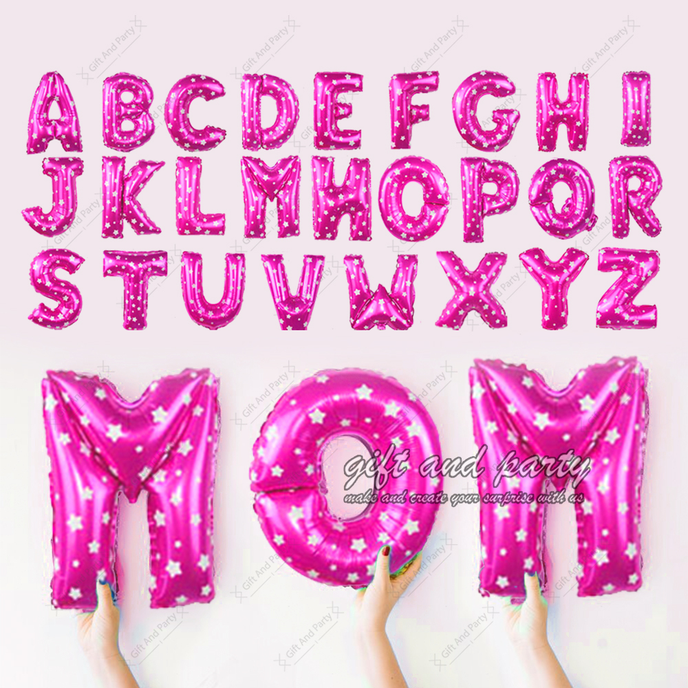 Balon Angka Pink / Balon Foil Angka / Balon Huruf Angka