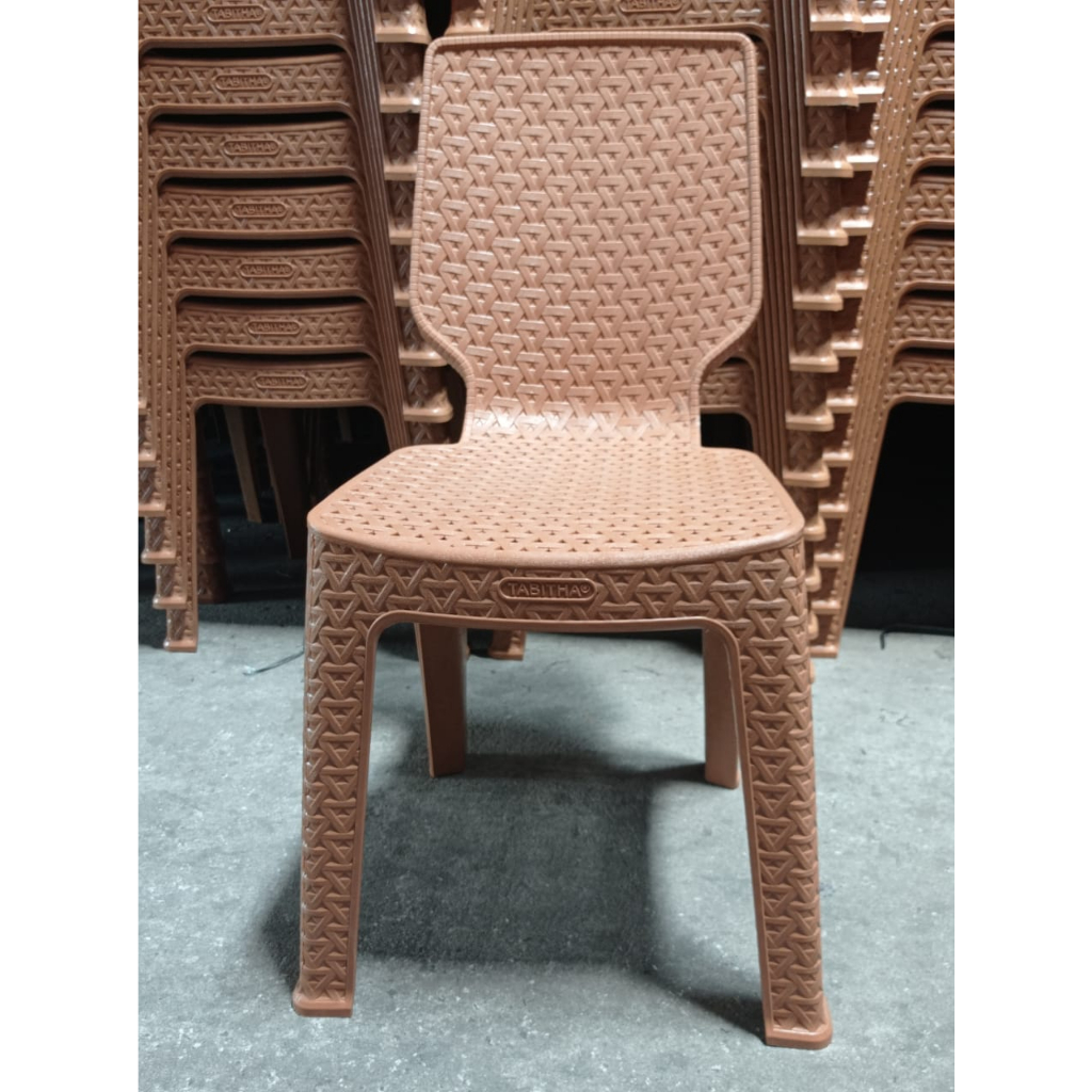 Murah  Kursi Sender/Kursi Makan/Bangku Plastik Sender Anyaman Rotan Murah Satuan