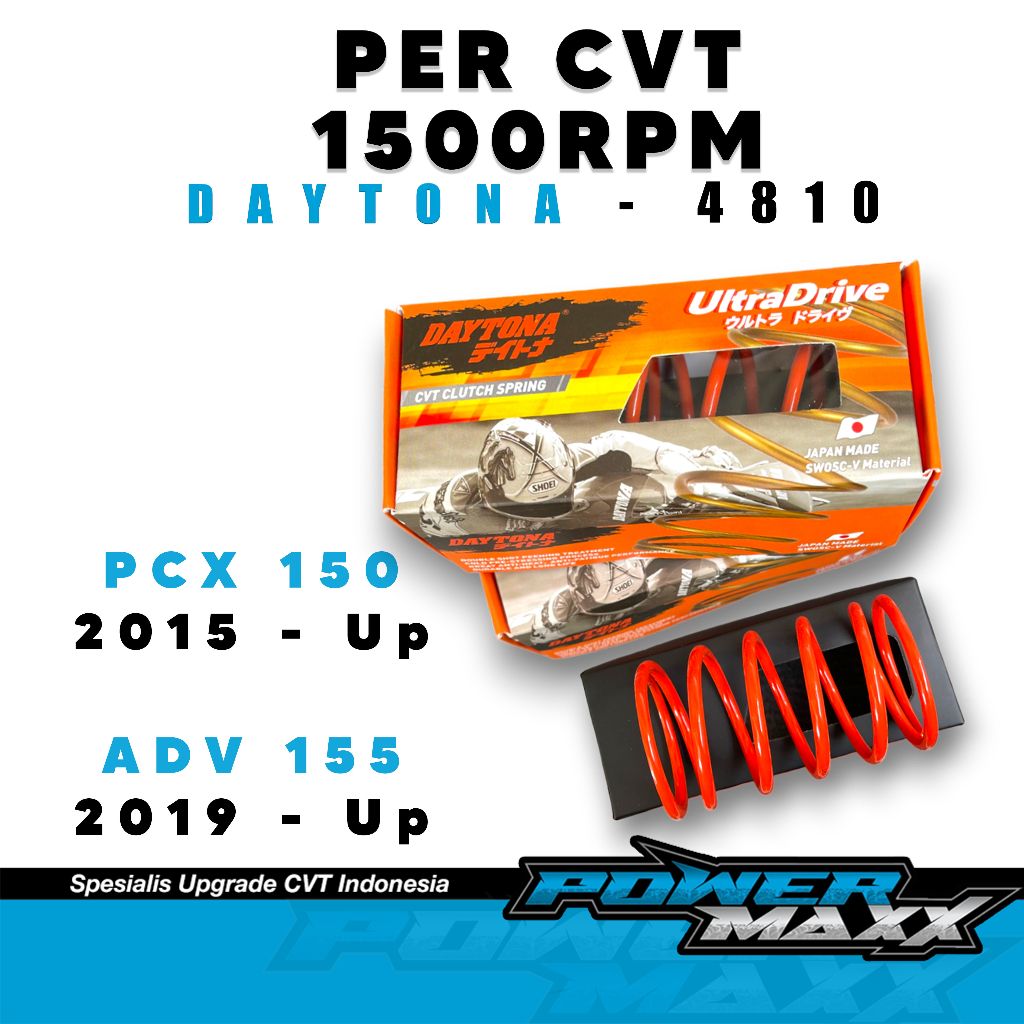Per CVT Daytona 1500RPM 20 % PCX150 Per CVT Original Racing Daytona Vario 125-150 ADV 150 PCX 160