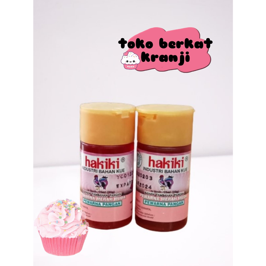

Hakiki merah muda 15ml/pcs