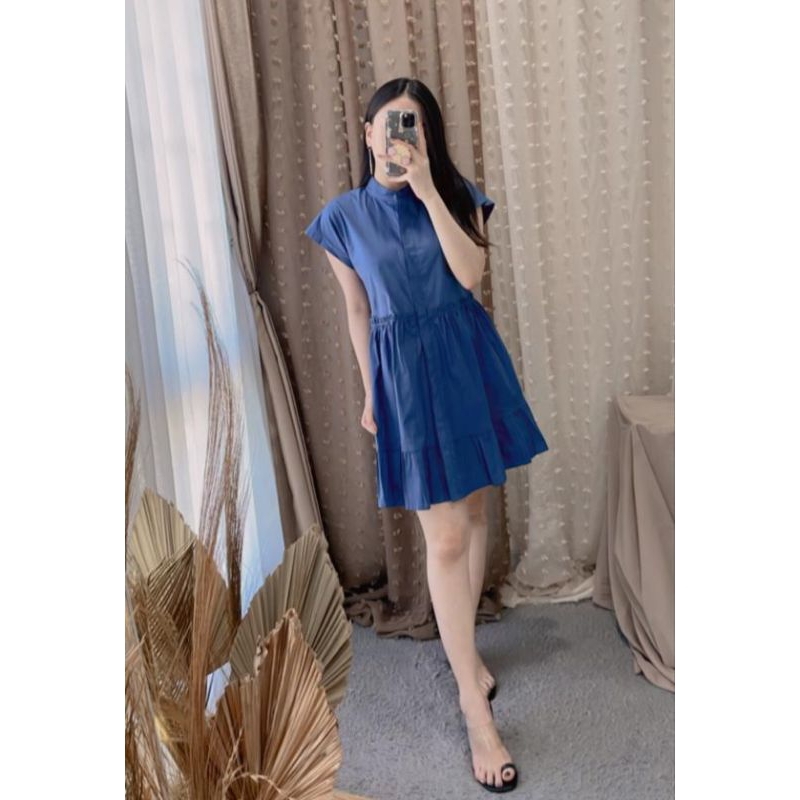 Lauren Dress || Dress Wanita || Dress Casual || Dress Katun || Vaeesan