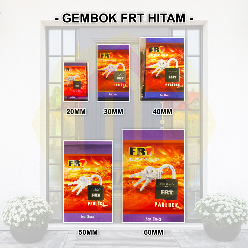 WMS-GEMBOK FRT HITAM - GEMBOK RUMAH - GEMBOK PAGAR - TIPE 5022-0175