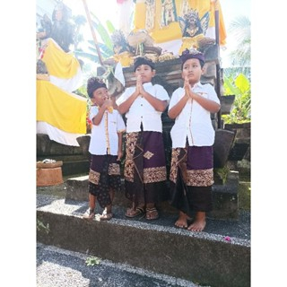 Set kamen saput udeng anak