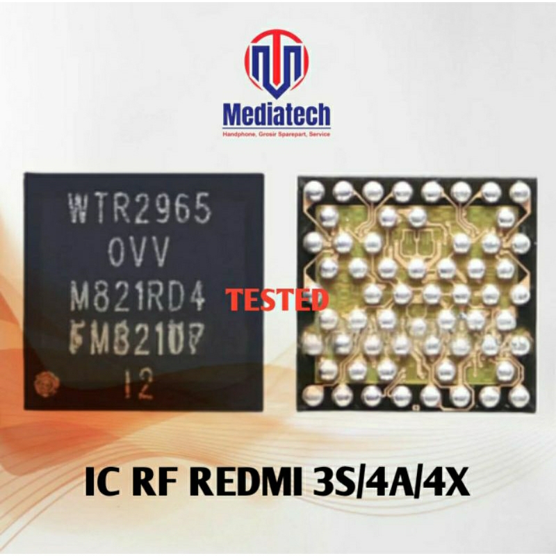 IC RF/IC SINYAL REDMI 3S/4A/4X/WTR2965 TESTED ORIGINAL