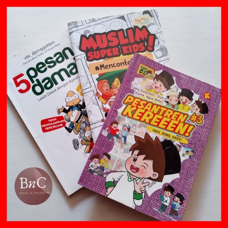 komik Anak islam islami preloved [bekas, ori]