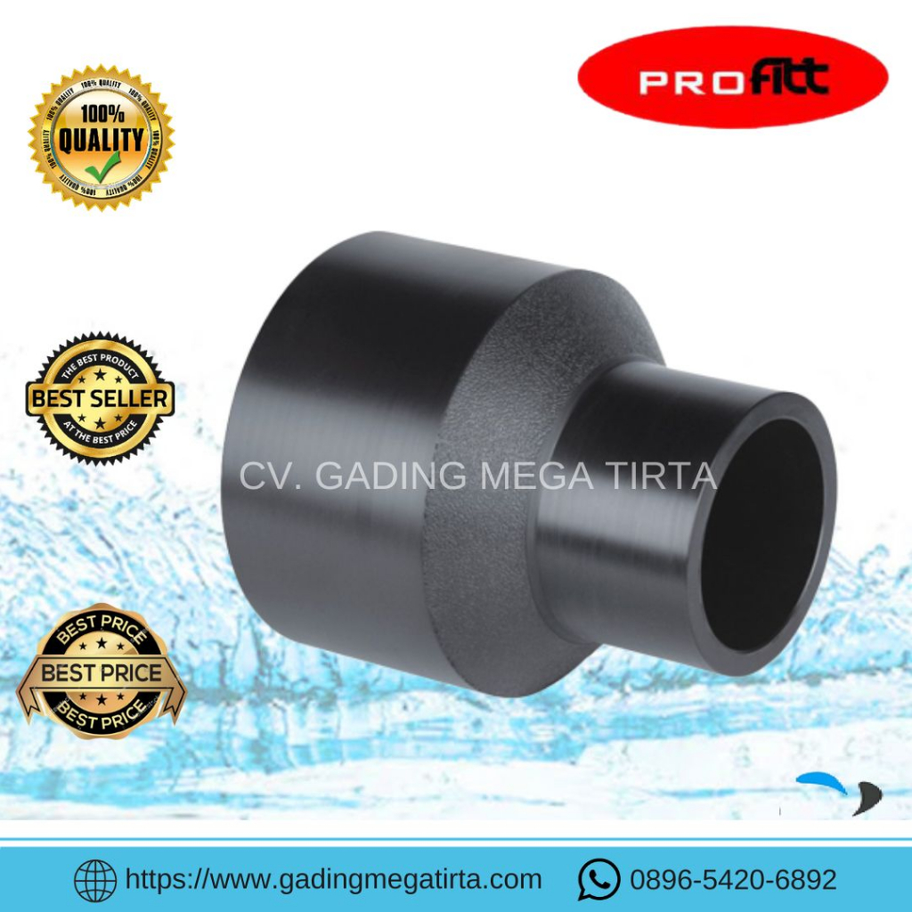 Butt Fusion Reducer Fitting HDPE 400x315mm