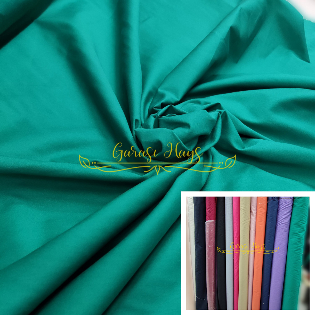 Kain Katun Jepang Polos Lebar 150 cm