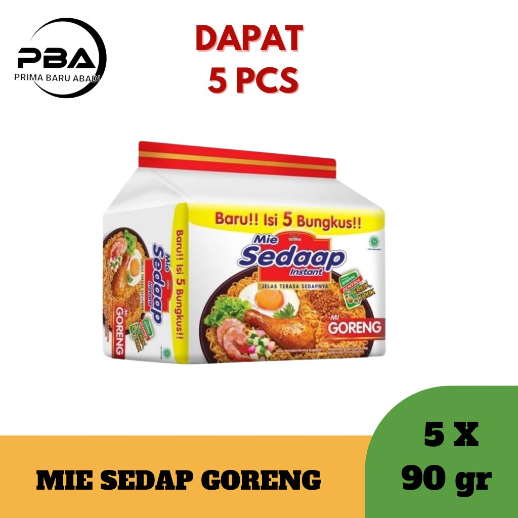 

Sedaap Mie Goreng isi 5 Pcs