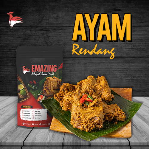 Emazing Ayam Kampung Bumbu Rendang