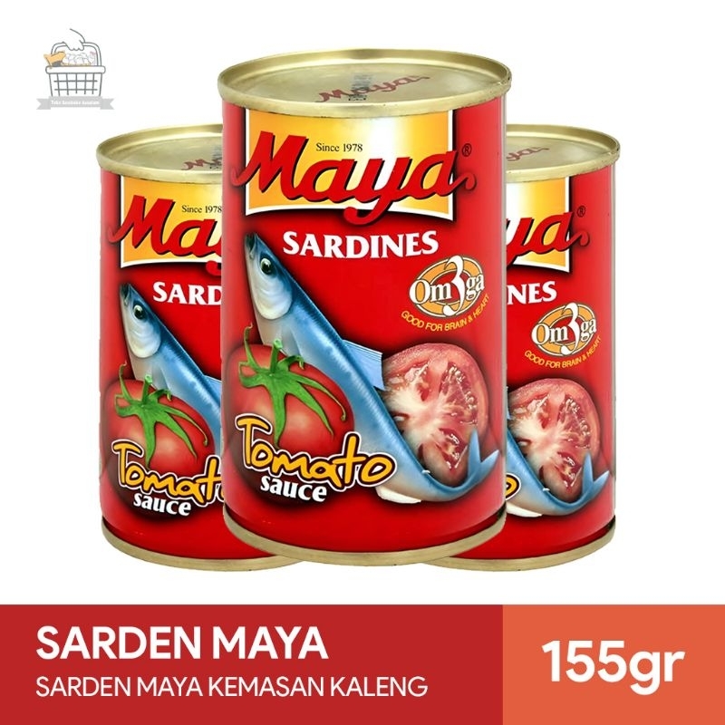 

Sarden Maya 155gr - Sarden Maya kemasan Kaleng 155gr Berkualitas