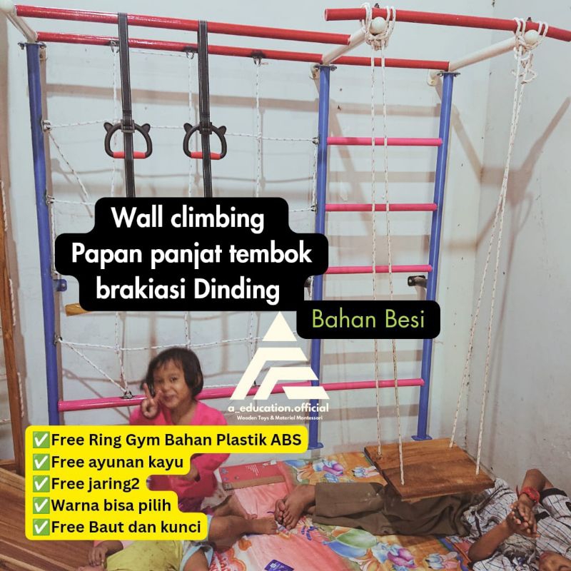 Brakiasi Dinding Brakiasi Besi Brakiasi tembok Wall Climbing