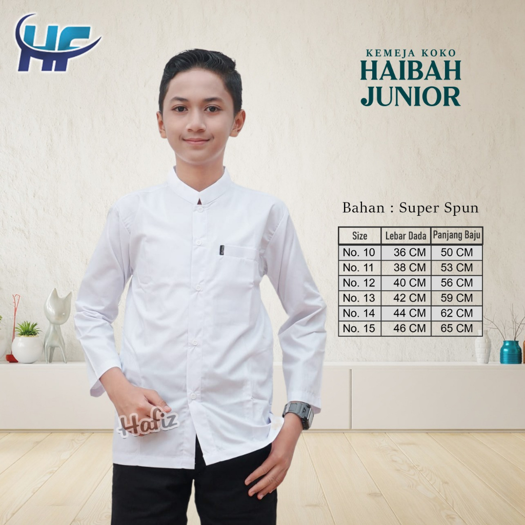 Koko Anak Laki Laki Koko Anak Import Haibah Ammu Lengan Panjang