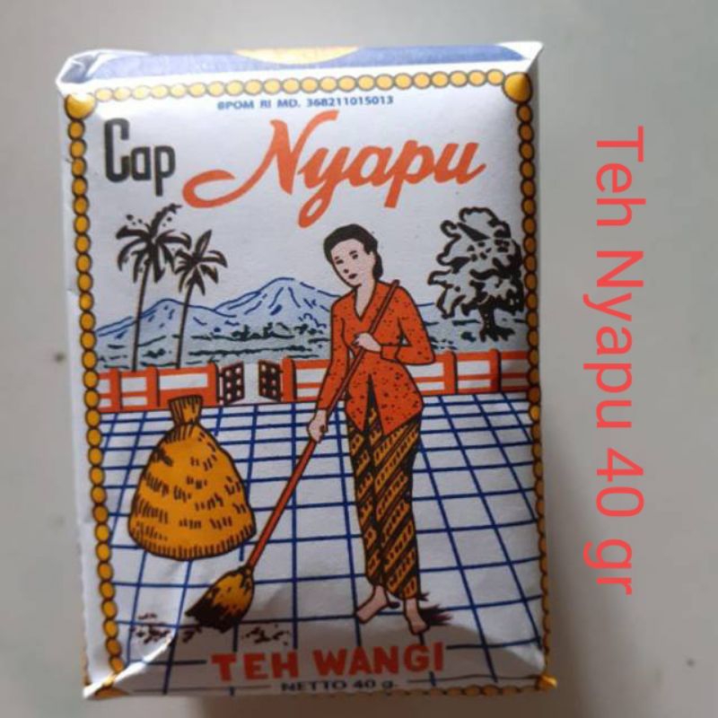 

TEH CAP NYAPU - 40 gr satuan/teh tubruk angkringan solo