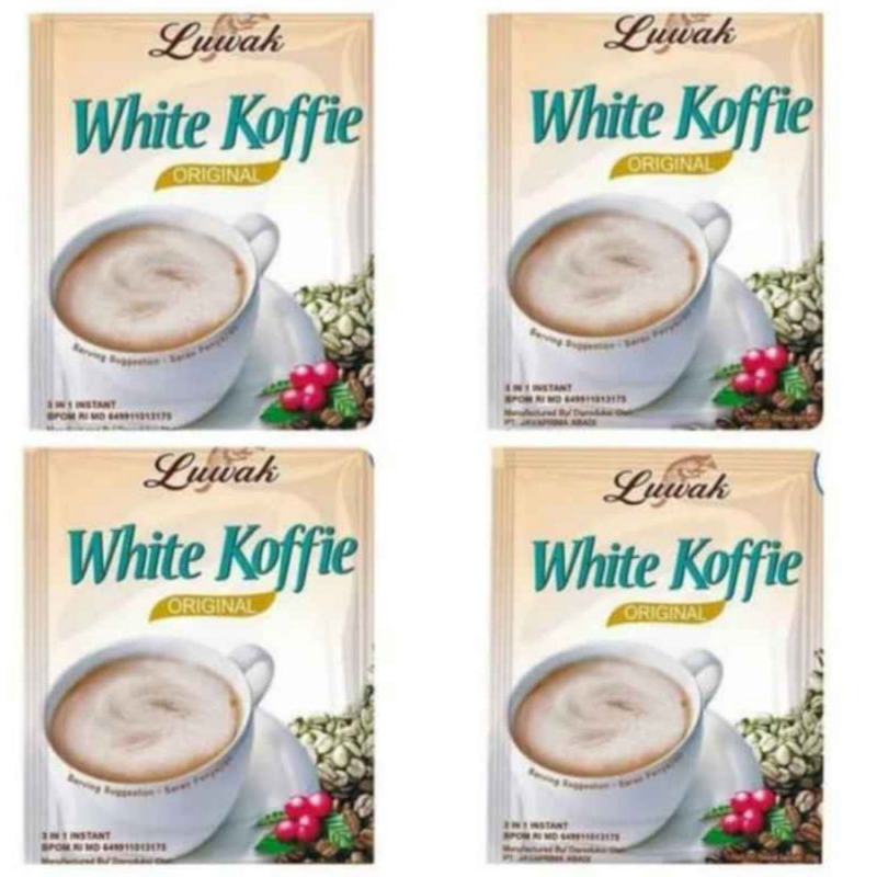 

Luwak White Coffe Kopi Instan (10 Sachet/1 renceng)