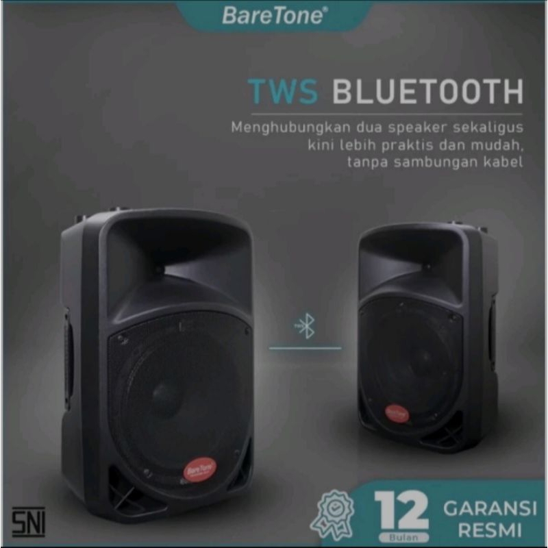 Speaker portable Baretone Max-12 BWR Baretone max-12 bwr