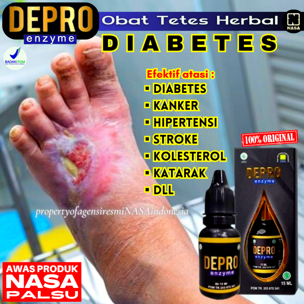 Obat Luka Diabetes Obat Luka Diabetes Kering Luka Diabetes Basah Luka Diabetes Bernanah Pengering Lu
