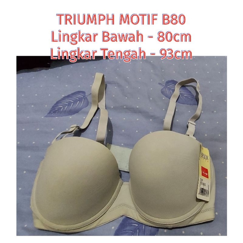 TRIUMPH BRA BH CREAM B 80