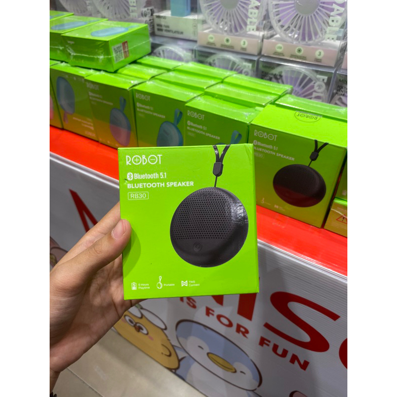 Speaker Bluetooth Miniso x ROBOT / Sound Speaker Miniso ROBOT / Speaker Bluetooth Miniso Original Mu