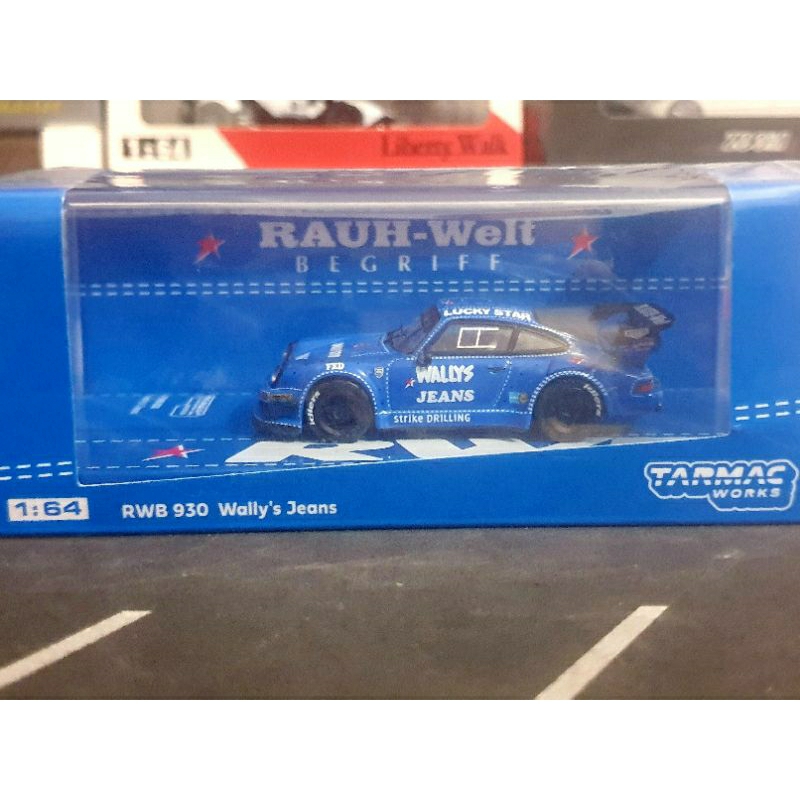 Diecast Tarmac Porsche RWB 930 Wally Jeans Segel