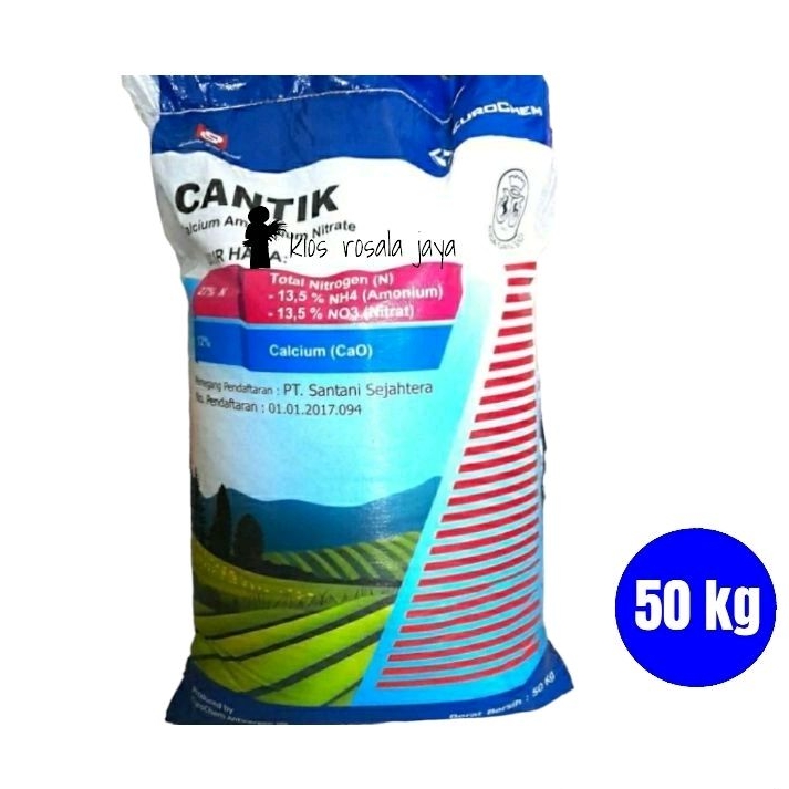 Pupuk CANTIK Calsium Ammonium Nitrat 50 kg