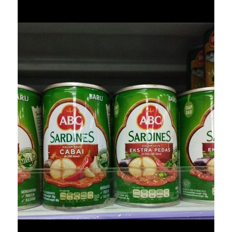 

sardines abc extra pedas
