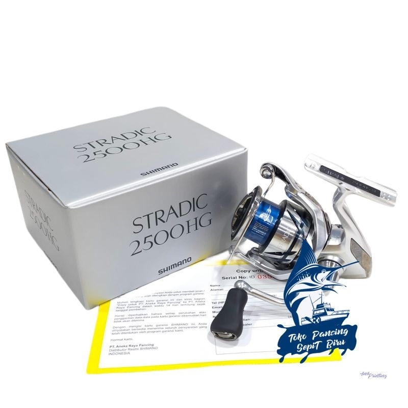 REEL SHIMANO STRADIC FM 2500HG NEW 2023 | POWER HANDLE | REEL PANCING | REEL SPINNING | ALAT PANCING