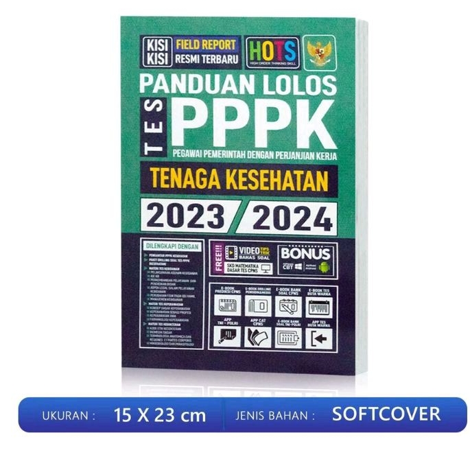 Buku PPPK 2023 2024 / Panduan Lolos Tes PPPK TENAGA KESEHATAN 2023 2024 Tenaga Kesehatan